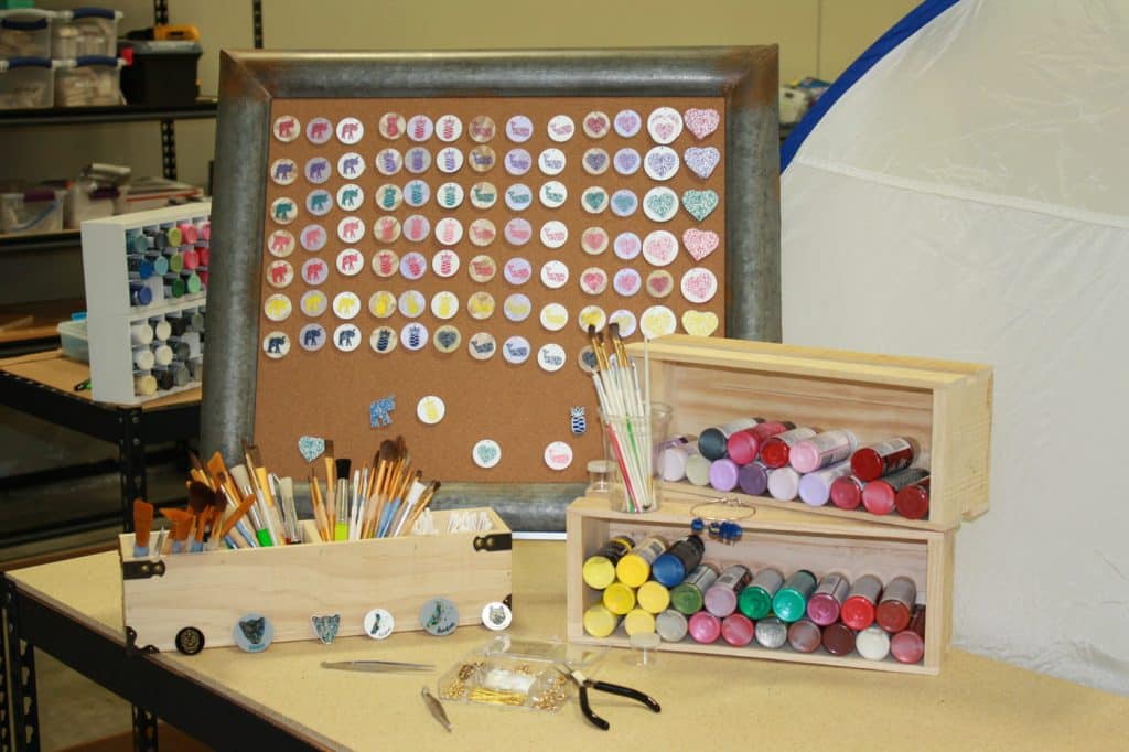 Hand Painted Jewelry, Custom Jewelry
